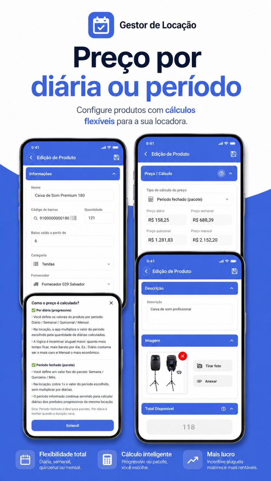 Módulo de pagamentos com entrada e parcelas